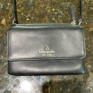 Kate Spade crossbody purse black